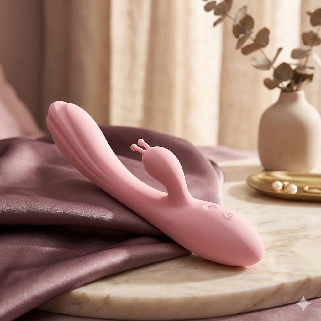 Isıtmalı Şarjlı Klitoris Uyarıcılı Vibratör